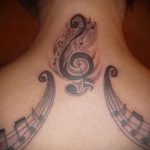 seinen Hals stellt fest, Tätowierung auf - ein Foto des fertigen Tätowierung 02082016 2019 tatufoto.ru