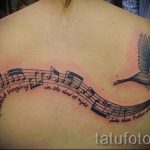 tattoo notes and birds - photos of the finished tattoo on 02082016 2048 tatufoto.ru