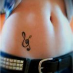 tattoo notes on his stomach - a photo of the finished tattoo 02082016 1057 tatufoto.ru