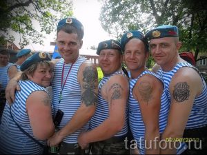 Классны вариант тату для ВДВ - спецназ - фото 10063 tatufoto.ru