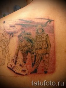 Классны вариант тату для ВДВ - спецназ - фото 2055 tatufoto.ru