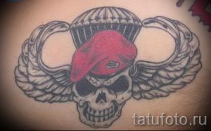 за вдв тату - фото пример татуировки 4052 tatufoto.ru