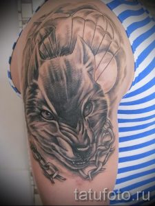 классный вариант тату для ВДВ - фото 1100 tatufoto.ru