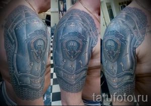 классный вариант тату для ВДВ - фото 4103 tatufoto.ru