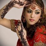красивое мехенди на руке - фото временной тату хной 1207 tatufoto.ru