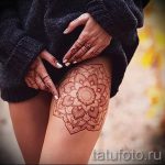 мехенди мандала на ноге - варианты временной тату хной от 05082016 5127 tatufoto.ru