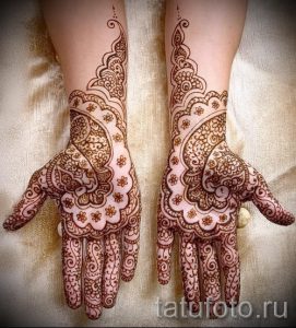 мехенди на двух руках фото - фото временной тату хной 2224 tatufoto.ru