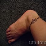 мехенди на ноге браслет - варианты временной тату хной от 05082016 2133 tatufoto.ru