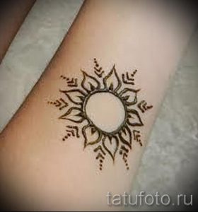 мехенди на ноге маленькие - варианты временной тату хной от 05082016 3155 tatufoto.ru