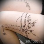 мехенди на ноге подвязка - варианты временной тату хной от 05082016 15183 tatufoto.ru
