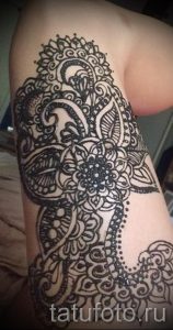 мехенди на ноге подвязка - варианты временной тату хной от 05082016 5173 tatufoto.ru