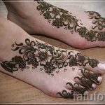 мехенди на пальцах ног - варианты временной тату хной от 05082016 11228 tatufoto.ru
