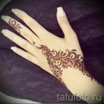 мехенди на руке браслет - фото временной тату хной 15268 tatufoto.ru