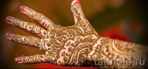 мехенди на руке в домашних условиях - фото временной тату хной 3275 tatufoto.ru