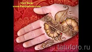 мехенди на руке для детей - фото временной тату хной 11293 tatufoto.ru