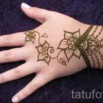 мехенди на руке для начинающих - фото временной тату хной 5309 tatufoto.ru