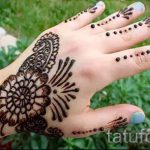мехенди на руке для начинающих - фото временной тату хной 6310 tatufoto.ru