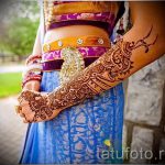 мехенди на руке до локтя - фото временной тату хной 3316 tatufoto.ru
