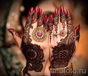 мехенди на руке фото для девочек - фото временной тату хной 13436 tatufoto.ru
