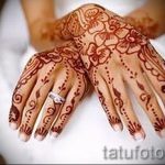 мехенди на руке хной - фото временной тату хной 3439 tatufoto.ru