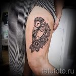мехенди сова на ноге - варианты временной тату хной от 05082016 2246 tatufoto.ru
