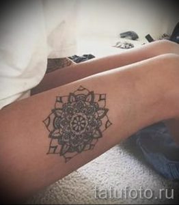 рисунки хной на ноге фото - варианты временной тату хной от 05082016 6261 tatufoto.ru