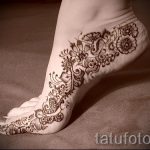 рисунок хной на ноге фото узоры - варианты временной тату хной от 05082016 3266 tatufoto.ru