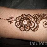 рисунок хной на ноге фото узоры - варианты временной тату хной от 05082016 8271 tatufoto.ru