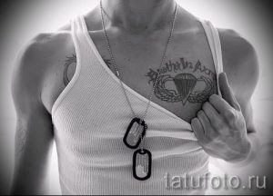тату армейские вдв - фото пример татуировки 4107 tatufoto.ru