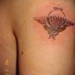 тату вдв купол парашюта - фото пример татуировки 12168 tatufoto.ru