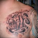 тату вдв на груди - фото пример татуировки 2181 tatufoto.ru