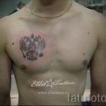 тату вдв на груди - фото пример татуировки 3182 tatufoto.ru