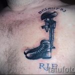 тату вдв на груди - фото пример татуировки 7186 tatufoto.ru