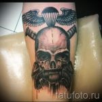 тату вдв на руке - фото пример татуировки 14212 tatufoto.ru