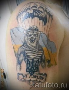 тату вдв на руке - фото пример татуировки 2200 tatufoto.ru