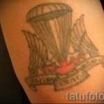 тату вдв на руке - фото пример татуировки 8206 tatufoto.ru