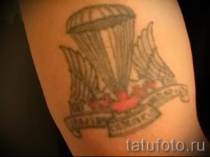 тату вдв на руке - фото пример татуировки 8206 tatufoto.ru