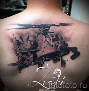 тату вдв на спине фото - фото пример татуировки 2217 tatufoto.ru