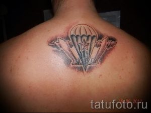 тату вдв на спине фото - фото пример татуировки 5219 tatufoto.ru