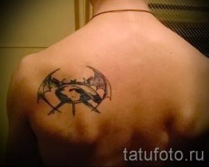 тату вдв на спине фото - фото пример татуировки 9223 tatufoto.ru