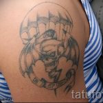 тату вдв разведка - фото пример татуировки 12240 tatufoto.ru