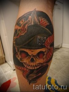 тату вдв спецназ - фото пример татуировки 12263 tatufoto.ru