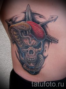 тату вдв спецназ - фото пример татуировки 1252 tatufoto.ru