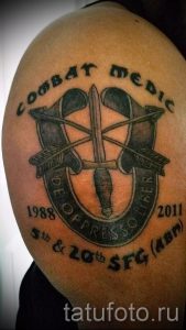 тату вдв спецназ - фото пример татуировки 14265 tatufoto.ru