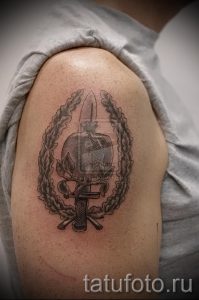 тату вдв спецназ - фото пример татуировки 3254 tatufoto.ru