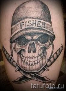 тату вдв спецназ - фото пример татуировки 5256 tatufoto.ru
