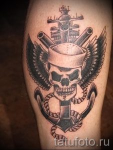тату вдв спецназ - фото пример татуировки 7258 tatufoto.ru