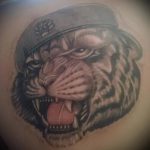 тату вдв тигр - фото пример татуировки 3272 tatufoto.ru
