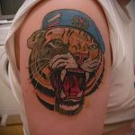 тату вдв тигр - фото пример татуировки 4273 tatufoto.ru