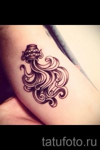 тату водолей для девушек - фото - пример готовой татуировки от 01082016 2112 tatufoto.ru